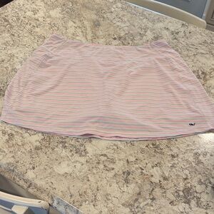 Vineyard Vines Pastel Striped Skort